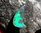 6,87ct. EINMALIGER GEM NOBBY OPAL BRILLIANT GRÜNE BLOCK PATTERN