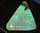 8.3ct Solider GEM Boulder Opal Brilliant GRÜN-Gold-Blau