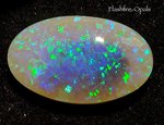 12.8ct!Solid GEM Opal Brilliant Green-Turquise