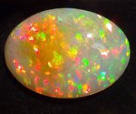 39,8ct.  GEM WELO OPAL BRILLIANT RED-GOLD-GREEN HONEYCOMB